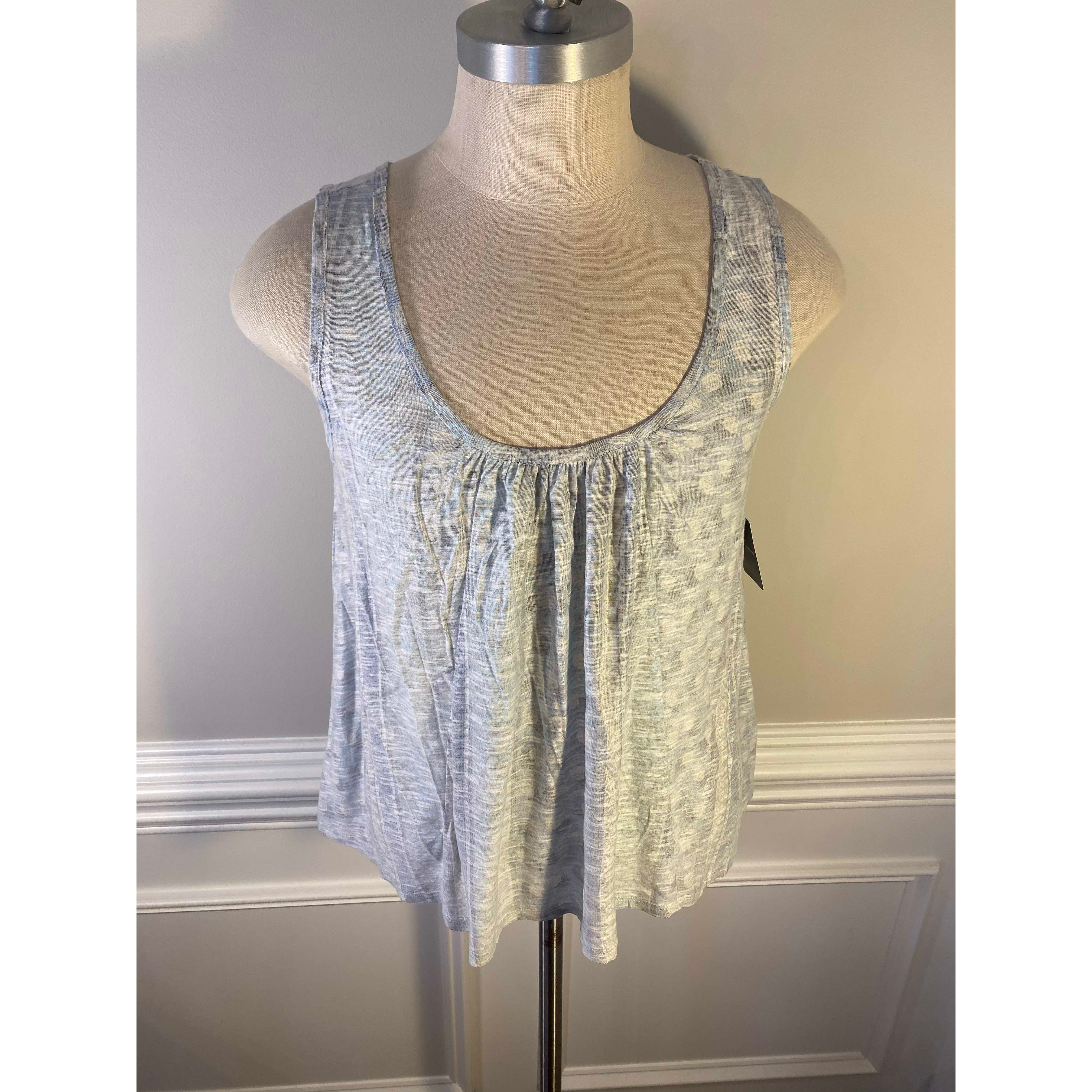 Adorable Lucky Brand Womens Sleeveless Scoop Neck Pleated Tank Top93